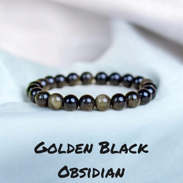 Black Obsidian ( Golden)