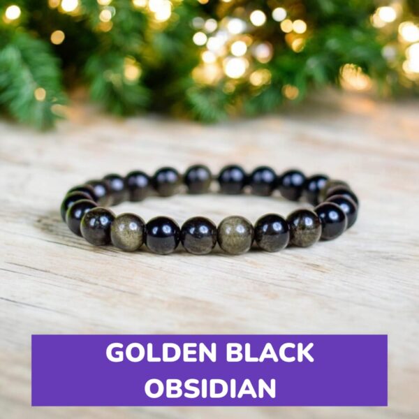 Black Obsidian ( Golden )