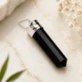 Black Tourmaline Pencil Pendant-03