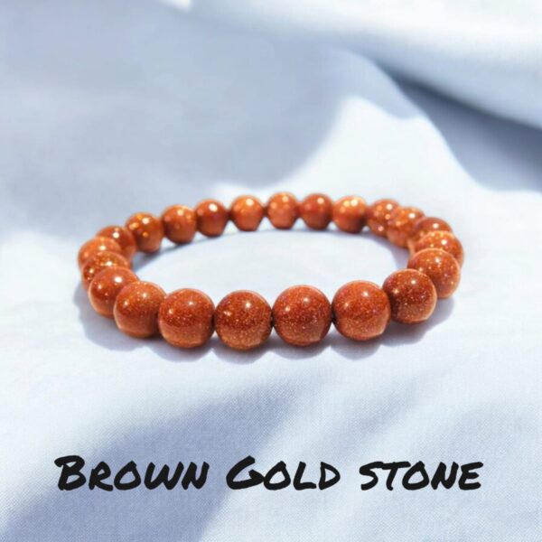 Brown-Gold-Stone-Bracelet -01 Brown-Gold-Stone-Bracelet -01