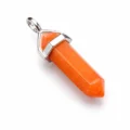 Carnelian Double Point Pendant-01