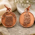 Guru Yantra Copper Pendent-01