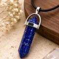 Lapis Lazuli Double Point Pendant-01