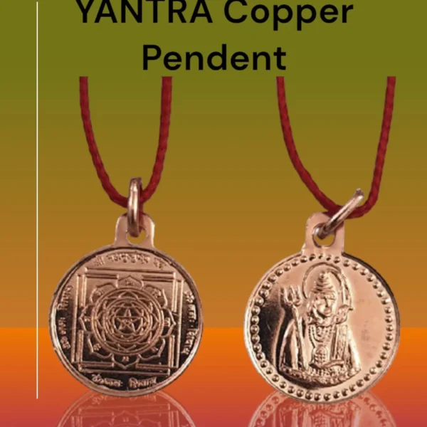 Mahamrityunjay Yantra Copper Pendent-01