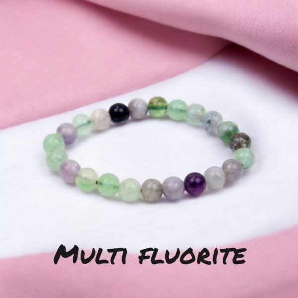 Multi Flourite Bracelet