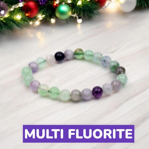 Multi Flourite Bracelet-01