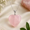 Rose Quartz Heart Pendant__ (1)