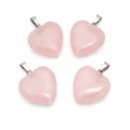 Rose Quartz Heart Pendant__