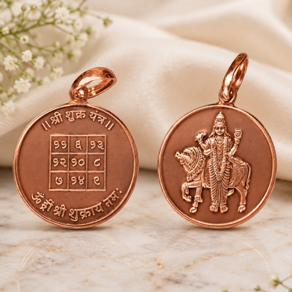 Shukra Yantra Copper Pendent Shukra Yantra Copper Pendent
