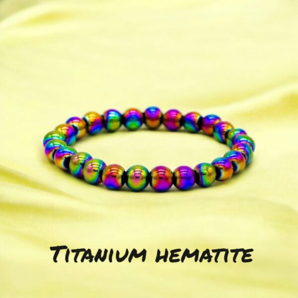 Titanium Hematite Bracelet