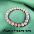 peach Moonstone Bracelet