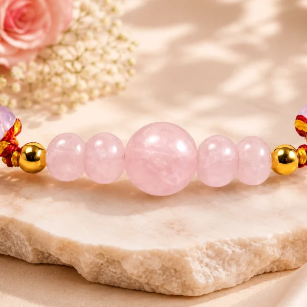 rose-quartz-rakhi-band-01 rose-quartz-rakhi-band-01